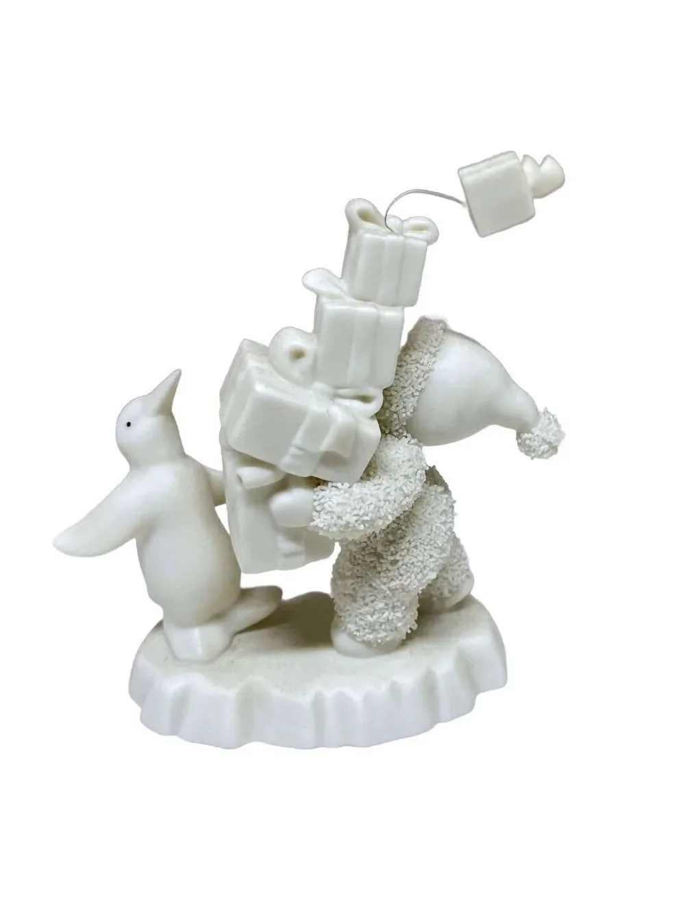 Vintage Department 56 Snowbabies I Have Lots to Give Figurine 2002